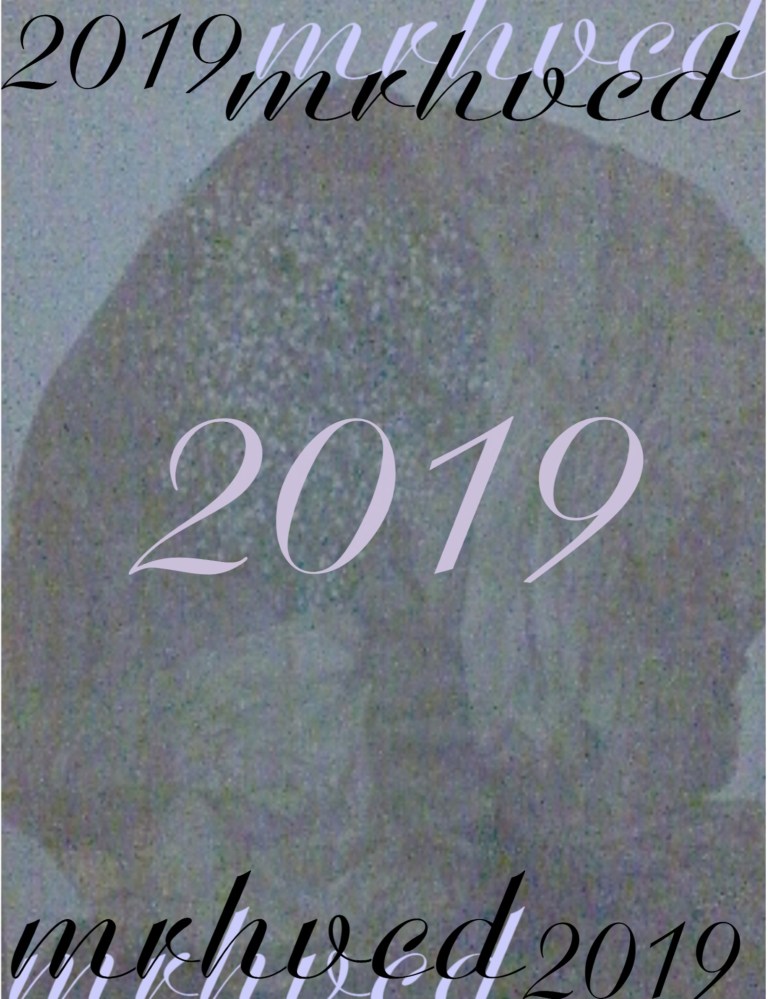 2019 mrhvcd Gypsophila, hazy effect with plant surrounded by paper draping and writing