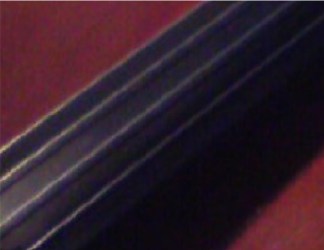Violoncello finger board showing strings